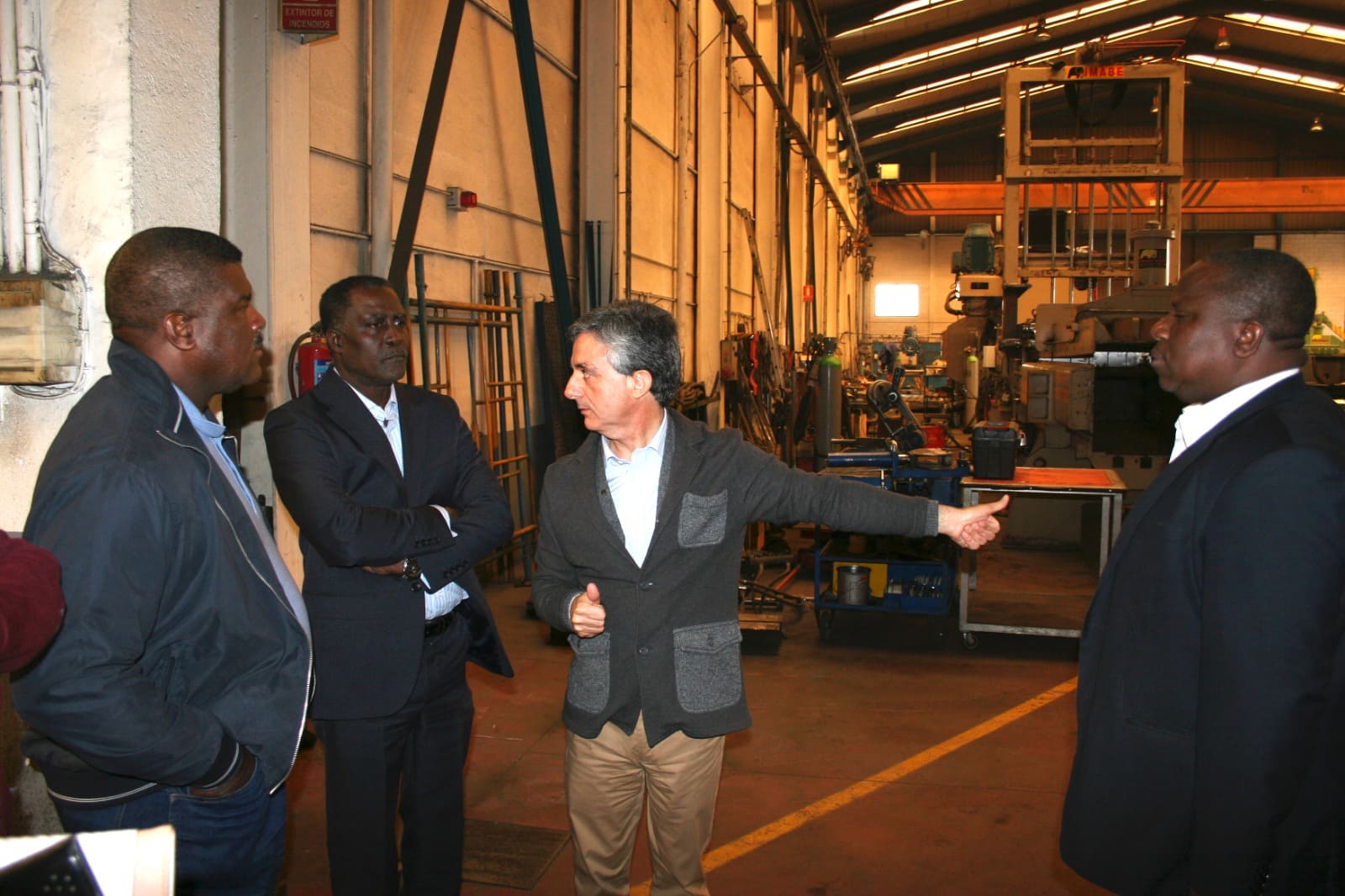 Visit to facilities in Spain for the creation of a high-capacity MSW plant (garbage collection and electricity generation) in Ghana